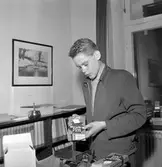 Förberedelse för valet.
Augusti 1956.