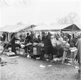 Vänersborg, marknad på Fisktorget.