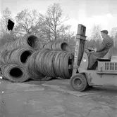 Kårbergs spikfabrik.
Oktober 1956.