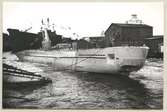 Ubåten U 5 sjösättes tvärskepps. 1943-07-08