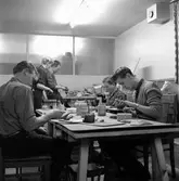 Reportage från ABF:s studiecirklar.
November 1956.