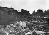 Järnvägsolycka , Sovvagnen i spillror
22 omkom och 12 skadades