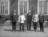 Underinspektör Folke Palm med personal