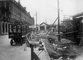 Centralstationen under ombyggnad