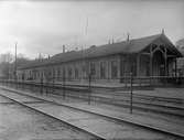 Stockhol Södra station, Fasad mot bangården.