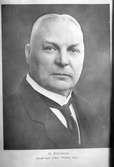 Olof Bärnheim. Verkställande Direktör vid Nora Bergslagen J. Verkställande Direktöri Sv. Järnvägsföreningen 1914