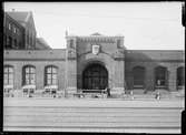 Malmö centralstation, entré sedd utifrån.