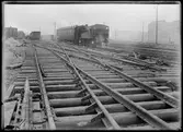 Ombyggnation av bangården vid Malmö centralstation, 1923-03-07.