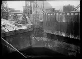 Bygge av färjeläge, troligen vid Malmö F.