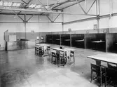Verkstad i Fjällbo, personalmatsal.