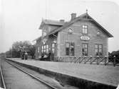 Före detta Gärds Härads järnvägsstation, byggd 1882
