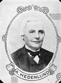 A. Hedenlund
Styrelsemedlem i BHJ, 1860 - 1890-talen
(Borås Herrljunga Järnväg)
Smalspår 1219mm fram till 1891, därefter normalspår 135mm