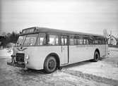 Buss 10, rödskyltad, Stockholms Läns Omnibuss aktiebolag SLO