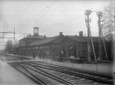 Gamla stationshuset, från sydväst, i Falköping