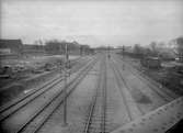 Del av bangård, Göteborg Centralstation