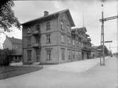 Gamla järnvägshotellet i Laxå, rivet 1931