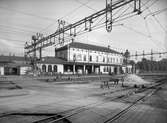 Centralstationen i Lund, från bangården