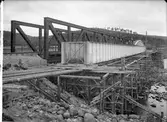 Bro över Faxälven. Långsele - Mellansel