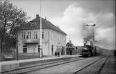 Landskrona - Helsingborg Järnväg, L&HJ lok 15, vid Vallåkra station.