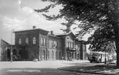 Landskrona station från gatusidan.