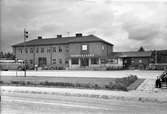 Grängesberg station från gatusidan.