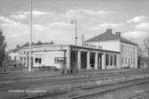 Järnvägsstationen i Lindesberg.