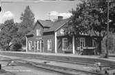 Järnvägsstationen i Silverhöjden.