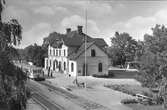 Järnvägsstationen i Surahammar. På spåret, Statens Järnvägar, SJ Ydo.