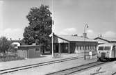 Järnvägsstationen i Norberg.