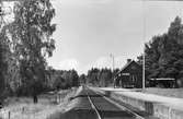 Järnvägsstationen i Skälby.