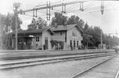 Järnvägsstationen i Tobo.