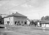 Järnvägsstationen i Vara.