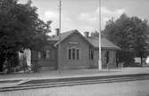 Järnvägsstationen i Konga.