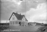 Järnvägsstationen i Hällevik.