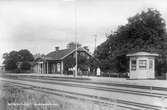 Järnvägsstationen i Bräkne-Hoby.