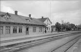 Järnvägsstationen i Ryd.