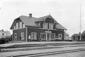 Järnvägsstationen i Åseda.