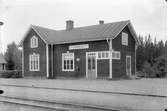 Järnvägsstationen i Finsjö.