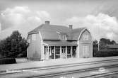 Järnvägsstationen i Blomstermåla.