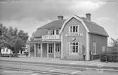 Järnvägsstationen i Blomstermåla.