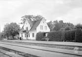 Järnvägsstationen i Ljungbyholm.