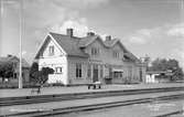 Järnvägsstationen i Nossebro.