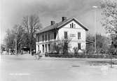 Järnvägsstationen i Hjo.