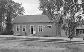 Järnvägsstationen i Korsberga.