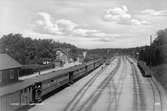 Järnvägsstationen i Rimbo.