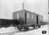 Trafikaktiebolaget Grängesberg–Oxelösunds Järnvägar, TGOJ Cx 73. Vagn byggd i Linköping 1930.