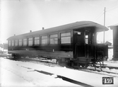 Nordmark - Klarälvens Järnväg, NKlJ Co 024. Vagn byggd i Linköping 1917.