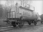 Statens Järnvägar, SJ Q12 502844. Tankvagn Shell.