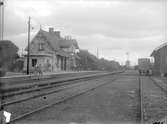 Järnvägsstationen i Väröbacka.