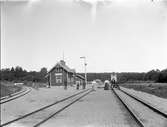 T semafor
Hållplats anlagd 1898. Liten envånings stationsbyggnad i trä